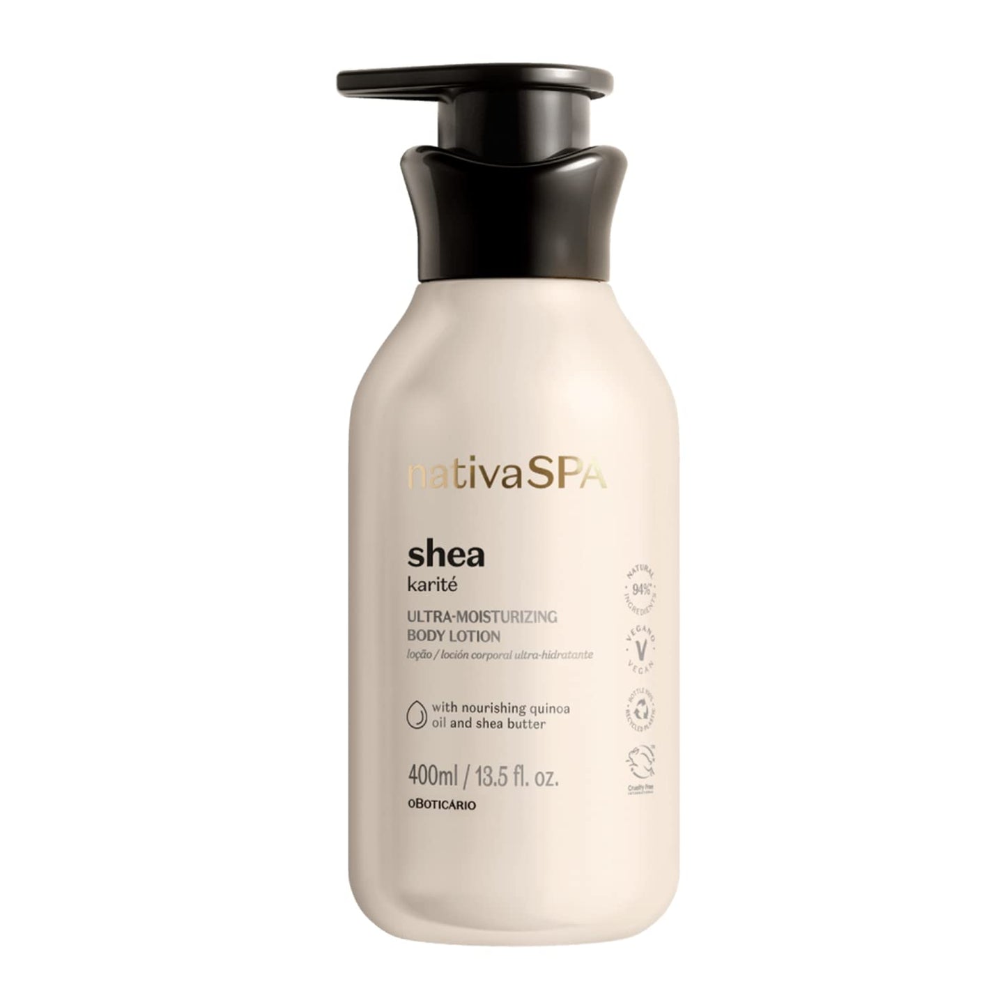 Karite Body Moisturizing Lotion – NATIVA SPA – O BOTICARIO/BOUTIQUEB