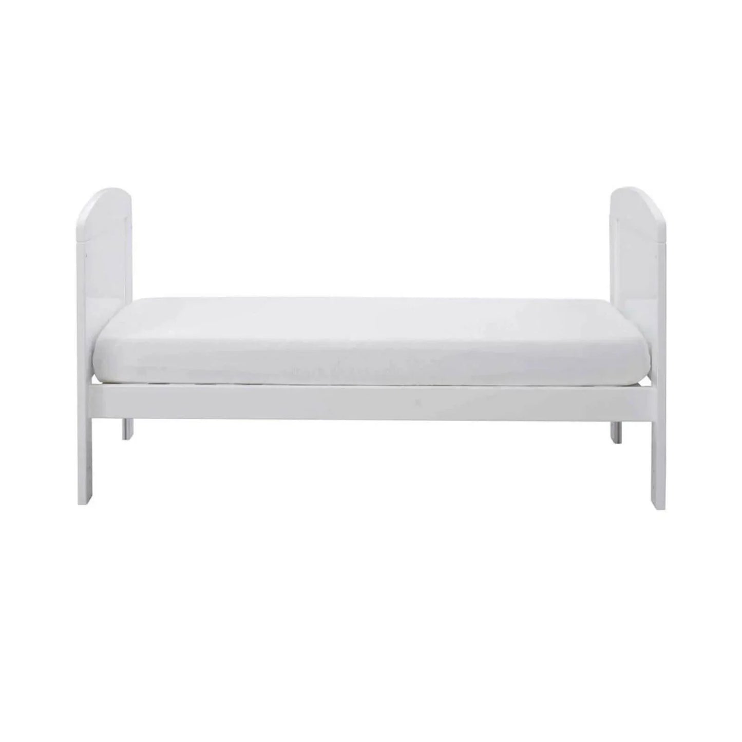 Ickle Bubba Coleby Mini Cot Bed White - Without Mattress
