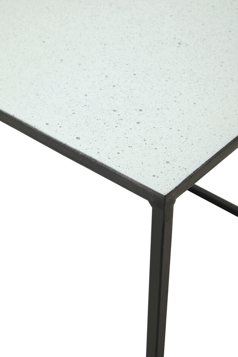 Ramus Black and White Ombre Finish Set of 3 Coffee Tables