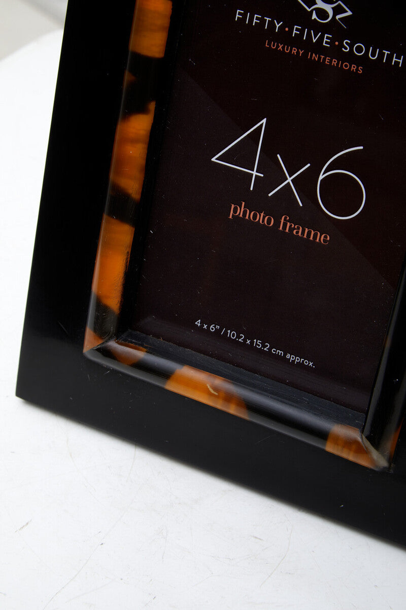 4 X 6 Inch Tortoise Shell Photo Frame | Roma