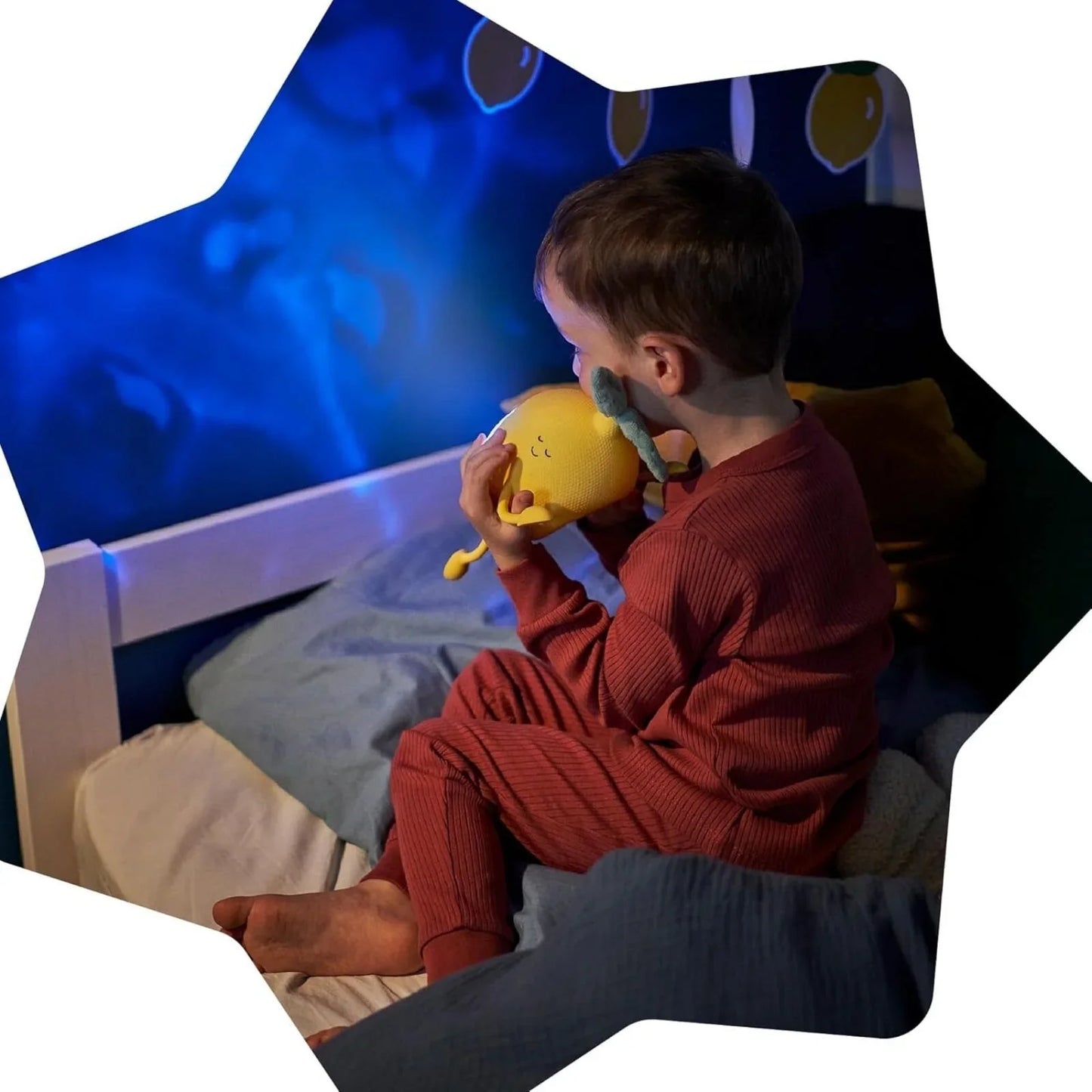 Badabulle Basil Silicone Projection Night Light