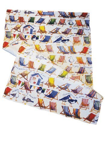 Emma Ball Coastal theme design tea towel