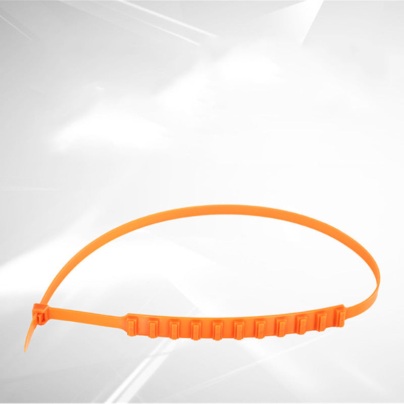 Automobile plastic snow chain ties