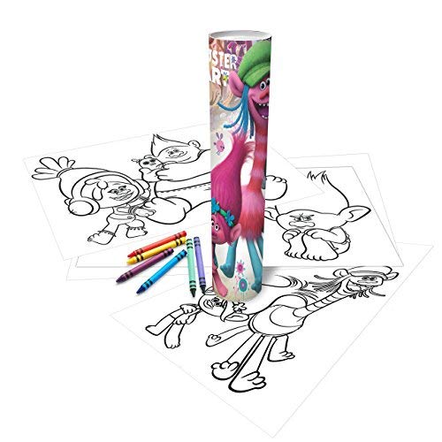 Official Licensed Trolls Poster Art Craft Set