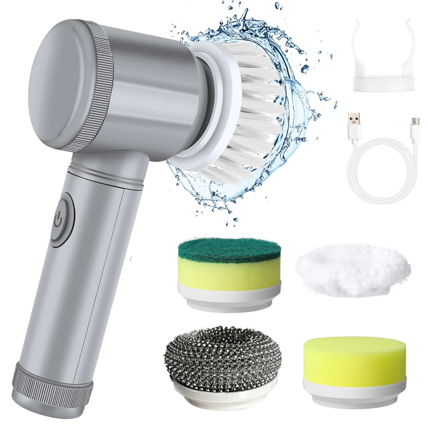 Cordless Multi-Surface Electric Scrubber Brush
