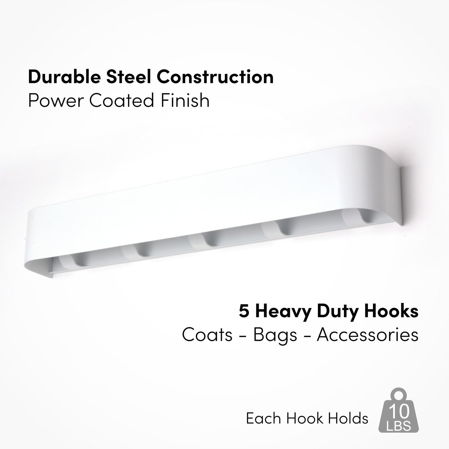 xympo Coat Hanger Rack Wall Mount