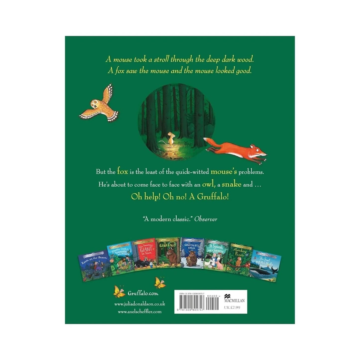 Gruffalo Paperback Book