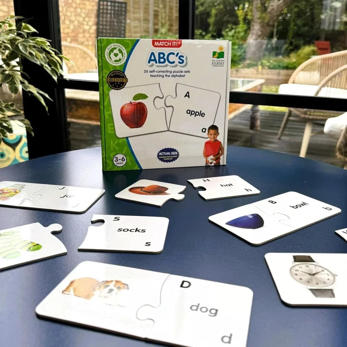 Match it! ABC Puzzle Cards