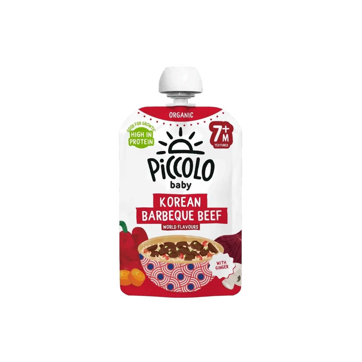 Piccolo Organic Korean BBQ Beef 130g