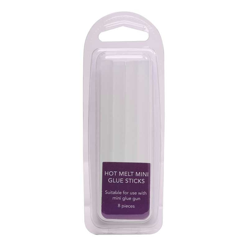 Mini Glue Sticks 7.4x100mm (x8 sticks per pack)
