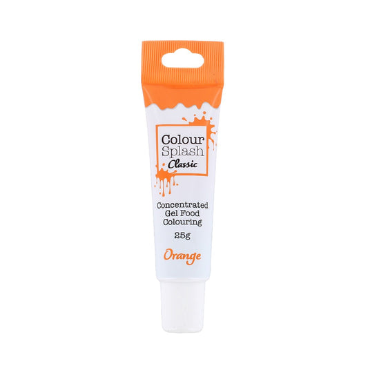 Colour Splash Food Colouring Gel Tube, Edible Ingredients, Highly Concentrated Gels, Easy To Use Squeezy Tubes, Transform Plain Cakes Into Bright, Eye-Catching Creations