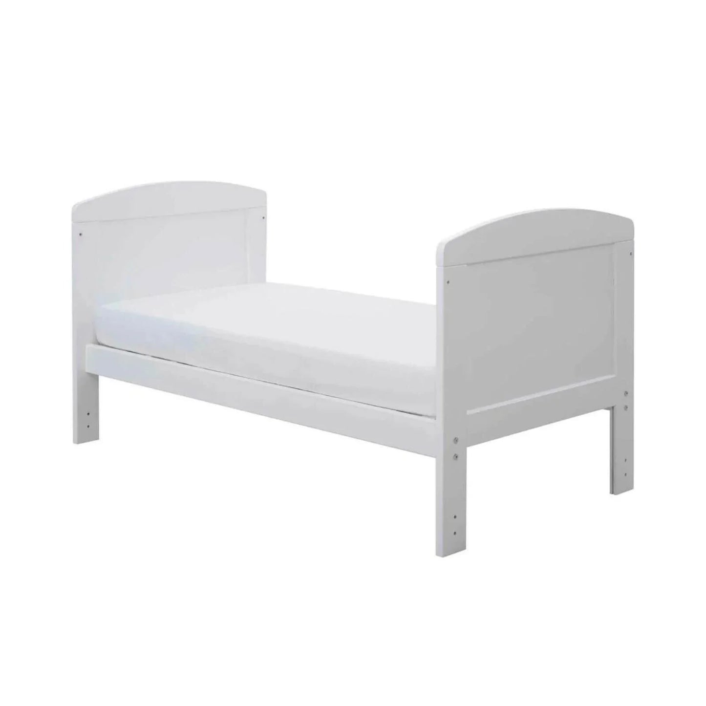 Ickle Bubba Coleby Mini Cot Bed White - Without Mattress
