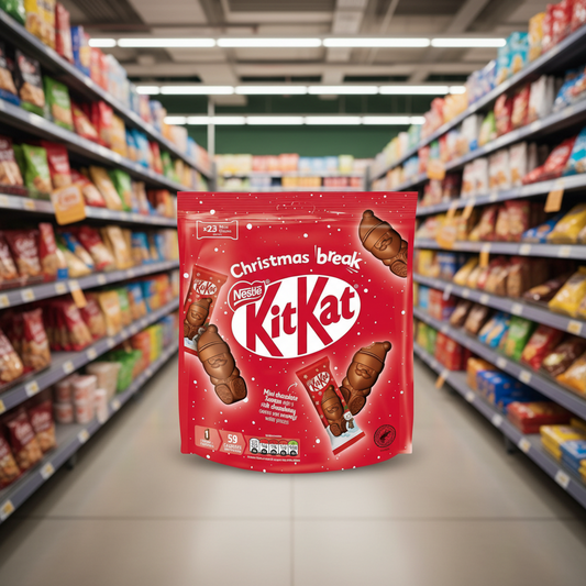 5 x Kitkat Santa Large Pouch - 264GM