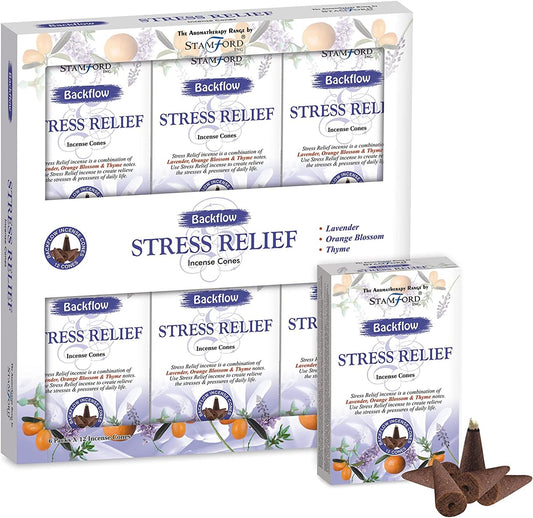 37466 Stamford Backflow Incense Cones Stress Relief