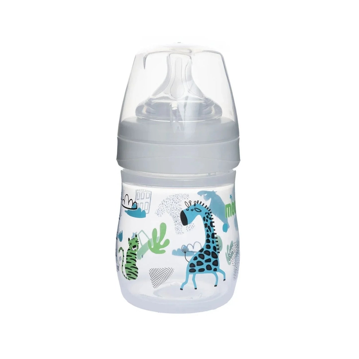 Mooma Neeko Bottle Slow Flow 0-6 months 150ml - Animals