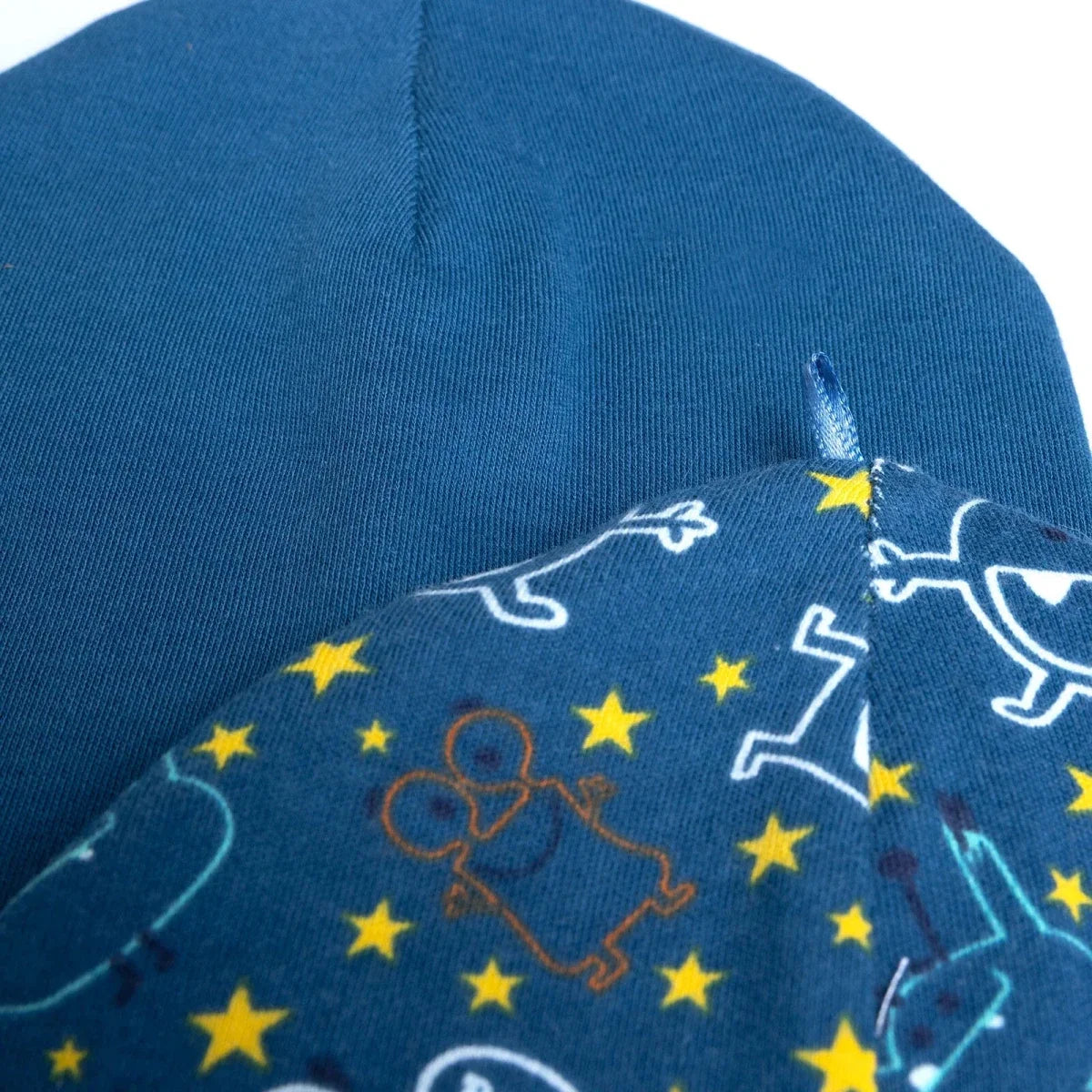HelloBaby Boys 2-Pack Hat Monster - Navy Blue