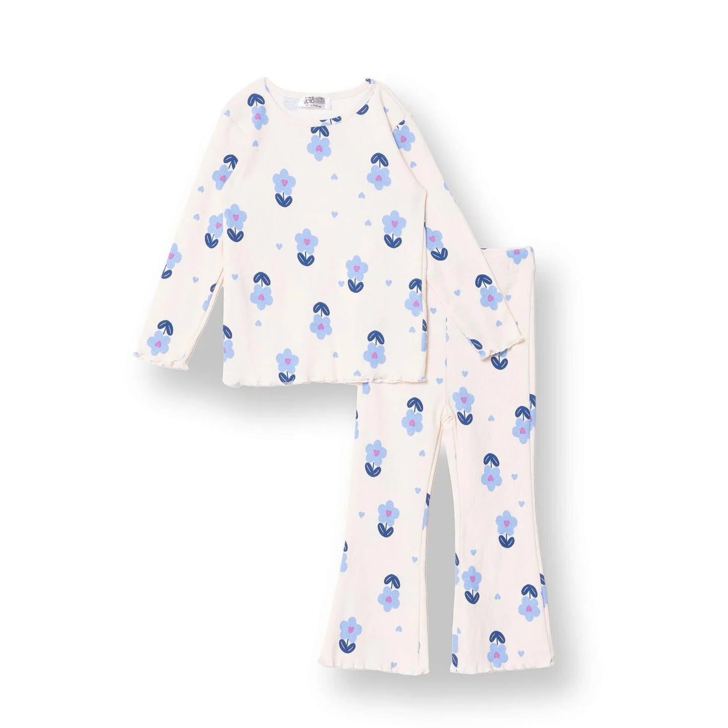HelloBaby Jogging Set - Ecru Printed