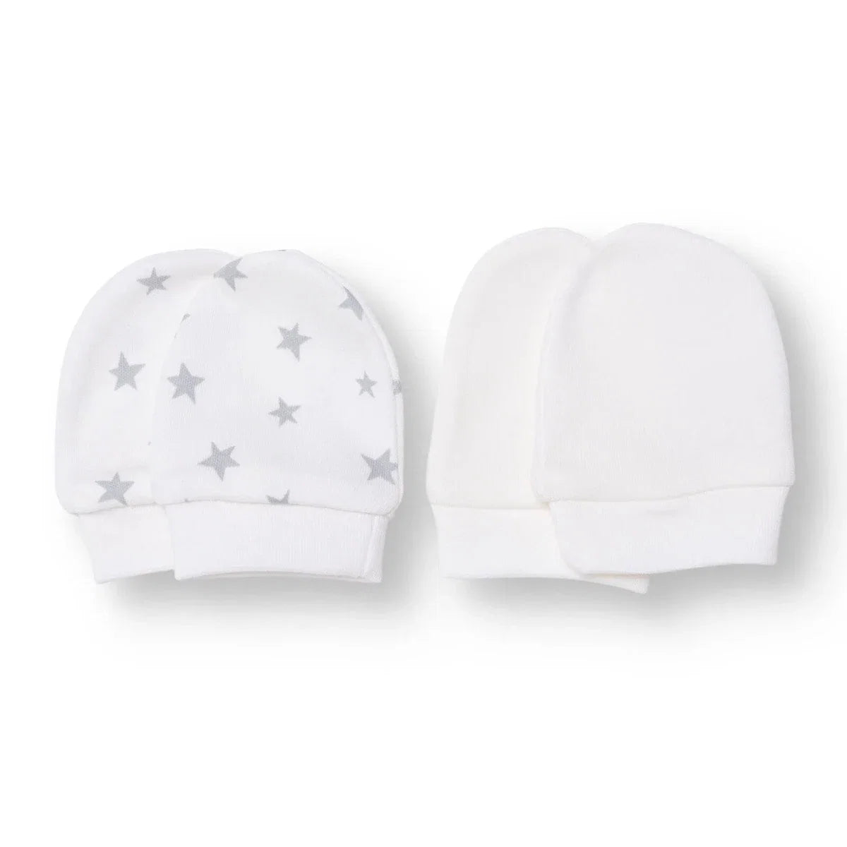 HelloBaby Boys Mitten Space - Ecru Printed
