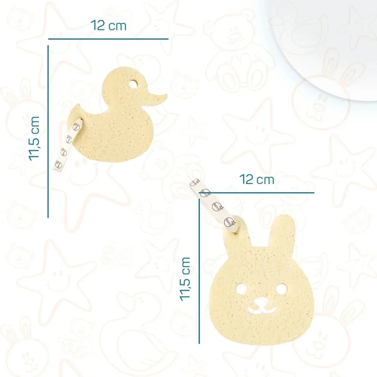 Balmy Baby Bath Sponge Assorted