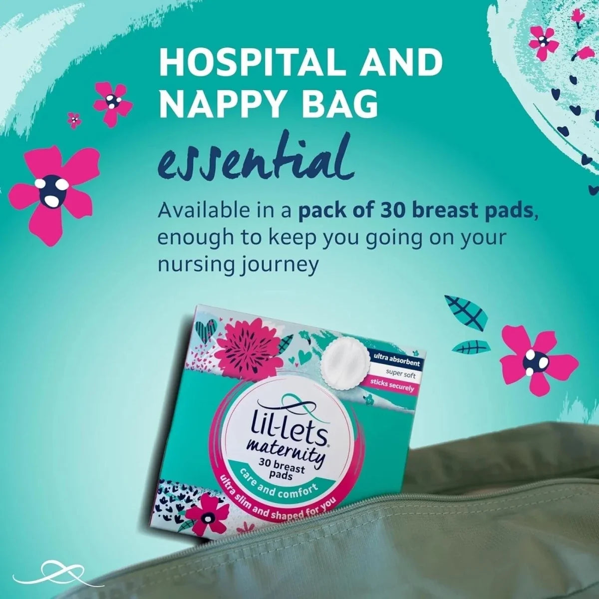 Lil-Lets Maternity Breast Pads 30 pcs