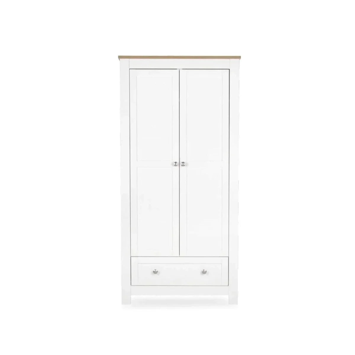 CuddleCo Burford Wardrobe - White/Oak
