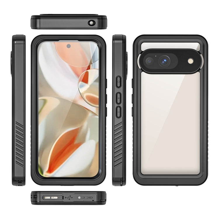 For Google Pixel 9 RedPepper Shockproof IP68 Waterproof PC + TPU Protective Case(Black)