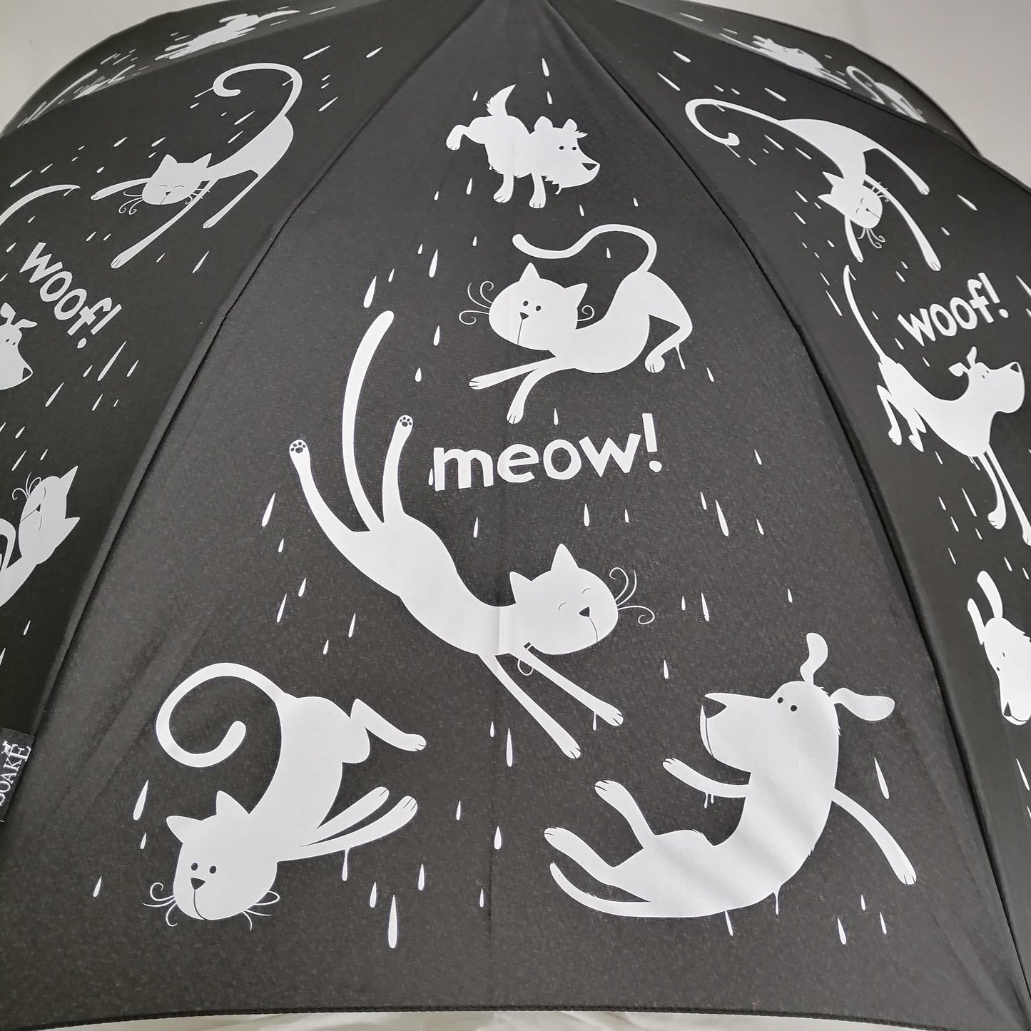 Everyday Raining Cats and Dogs Stick Umbrella