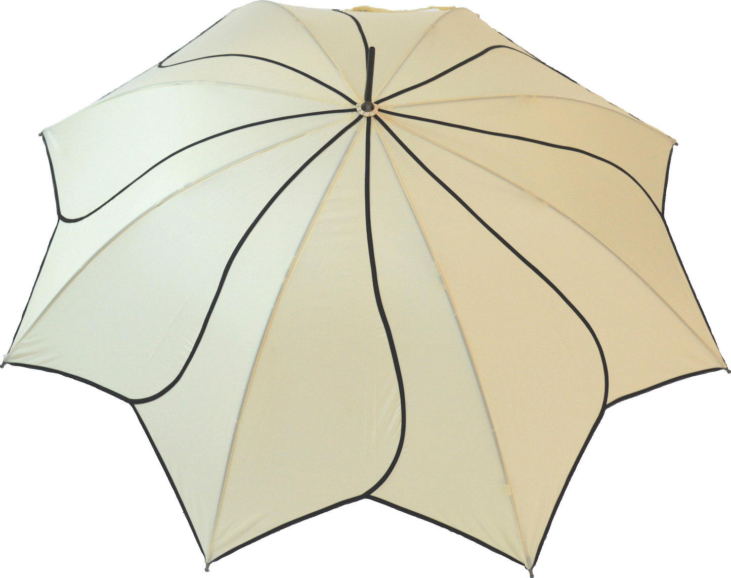 Everyday Swirl Stick Umbrella  Beige