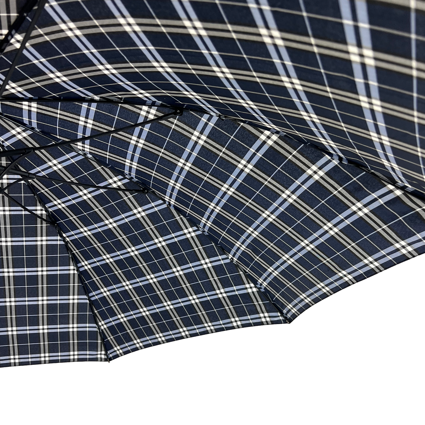 Everyday Tartan Stick Umbrella Blue