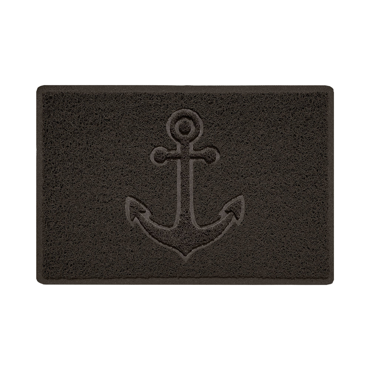 "Anchors Away" Grey Spaghetti Door Mat