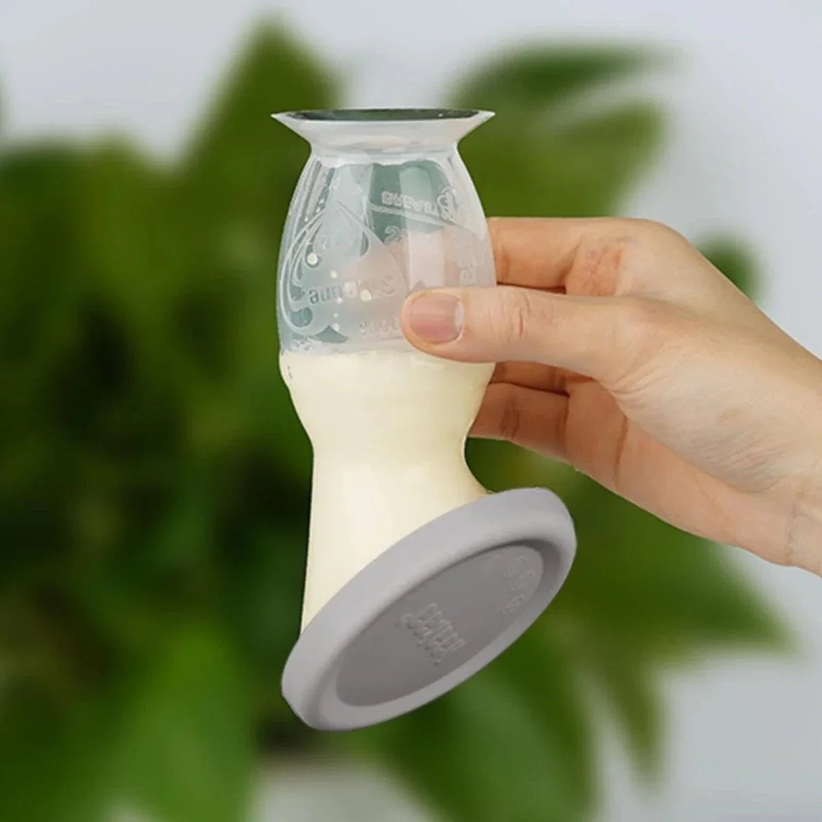 Haakaa Gen. 2 Silicone Breast Pump & Cap Set 100ml - Grey