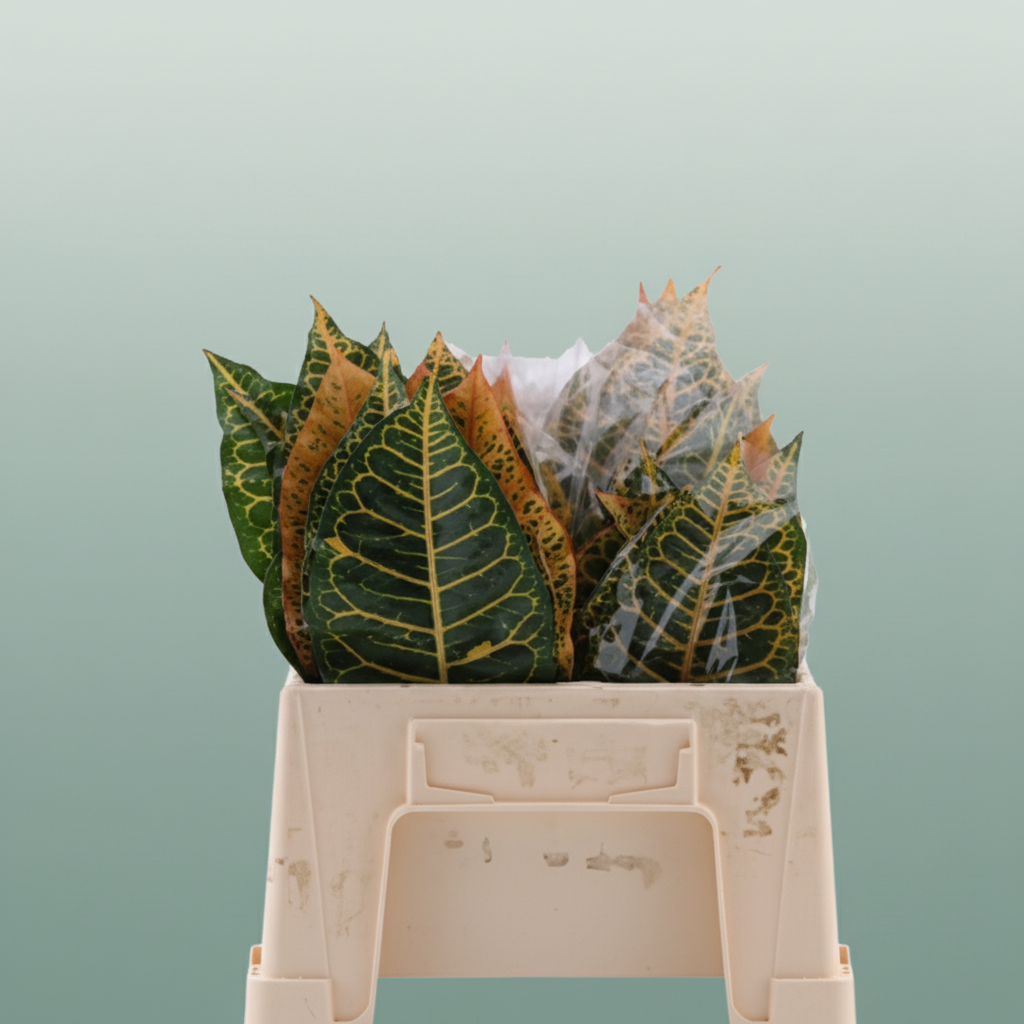 Croton Leaf Mix - Plastic