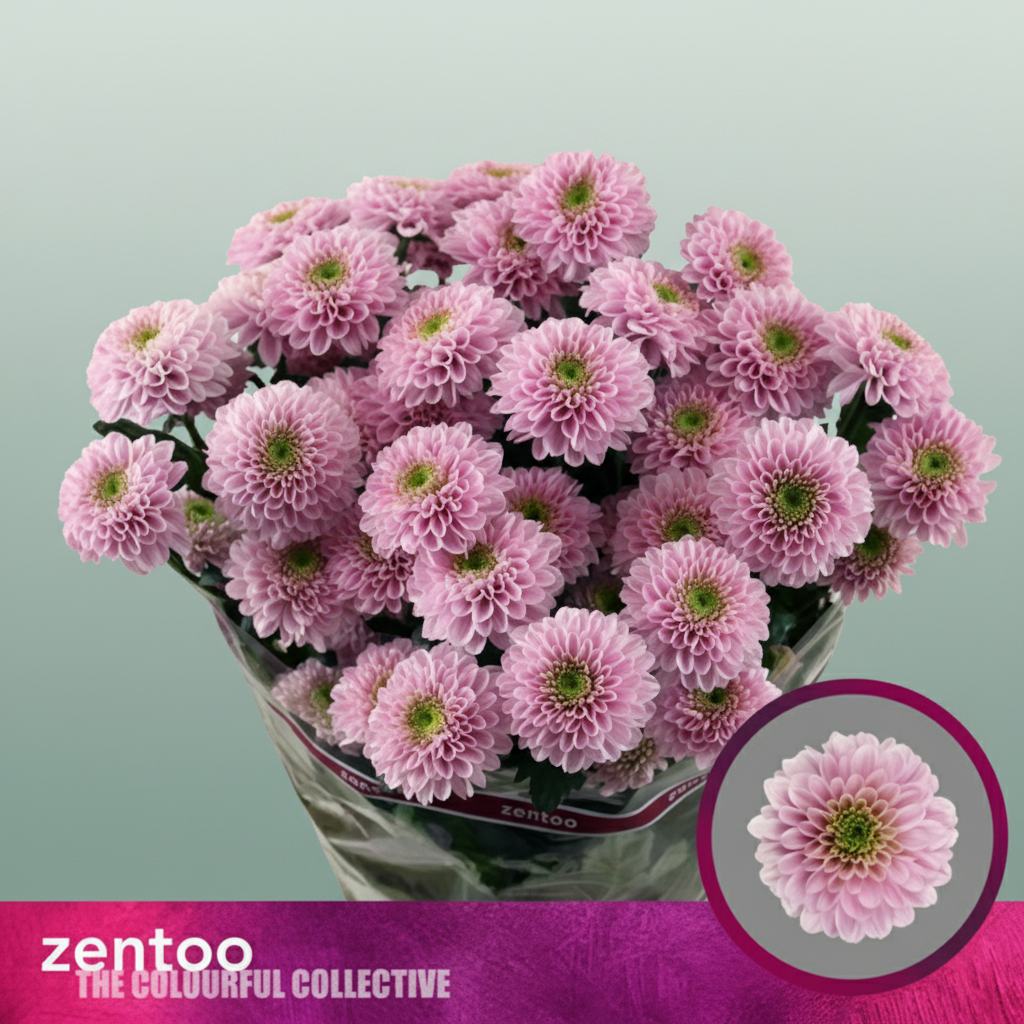 Spray Chrysanthemum - Letsgo Pink