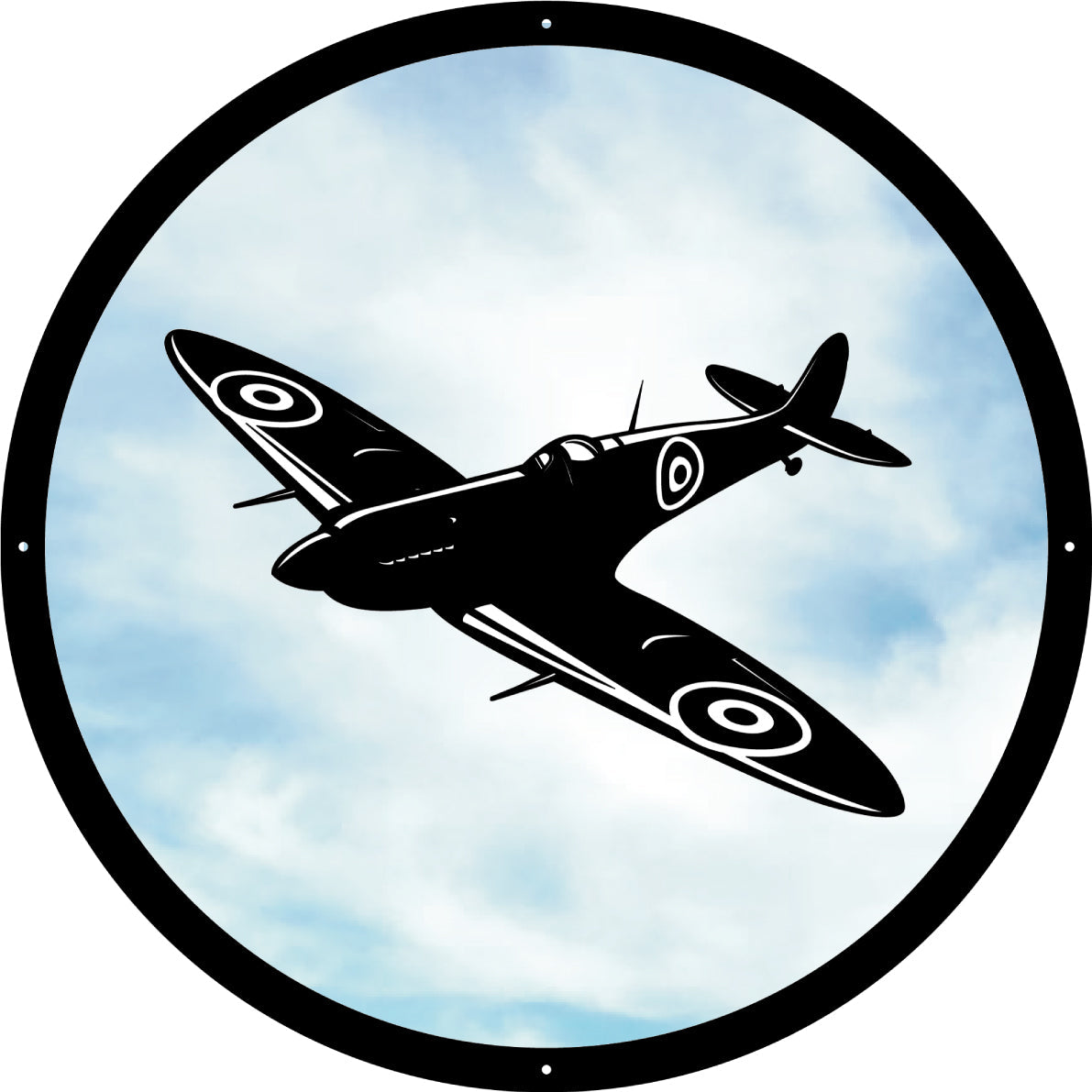 Spitfire Garden Mirror