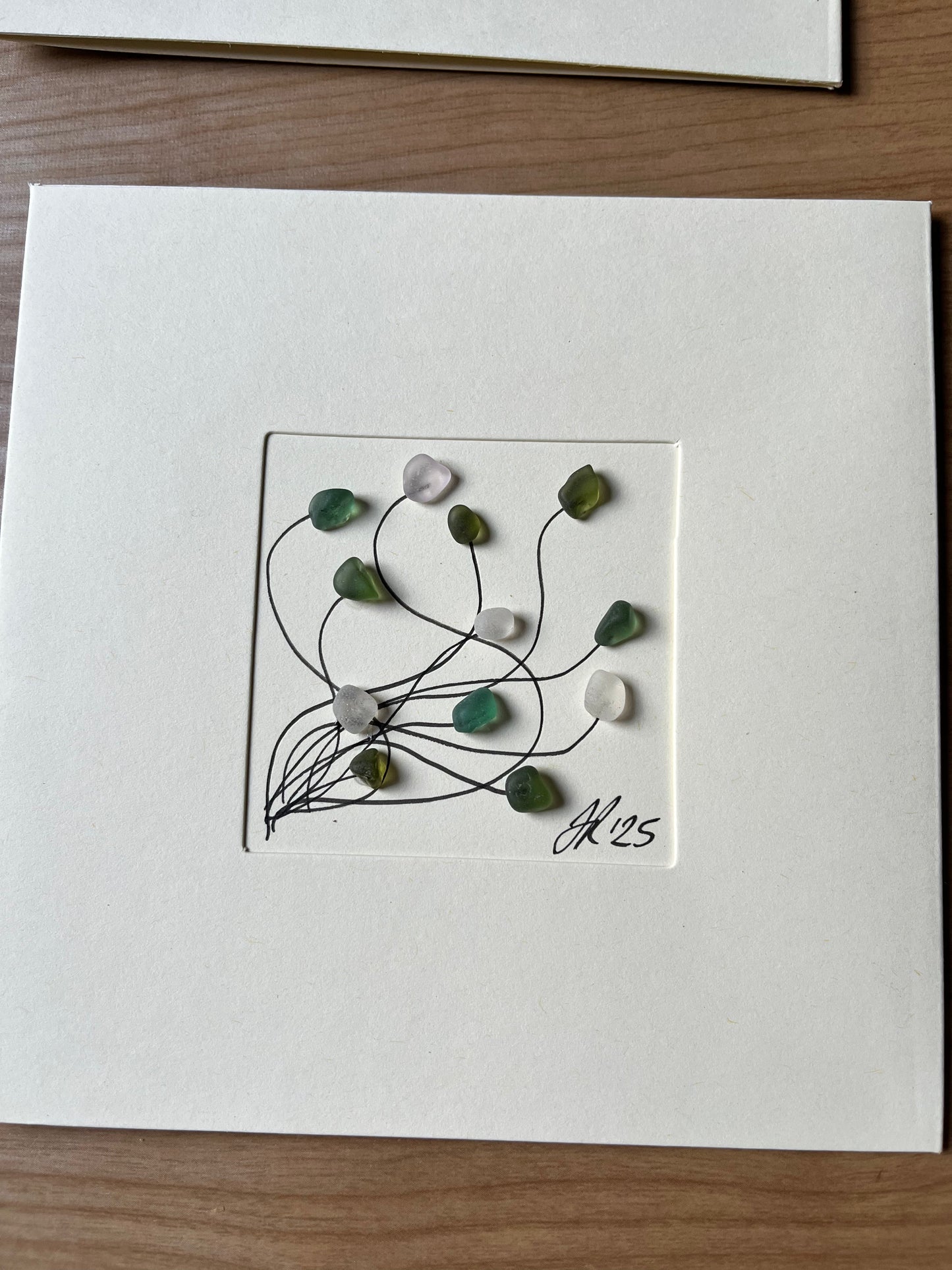 Abstract colours - Blank Card