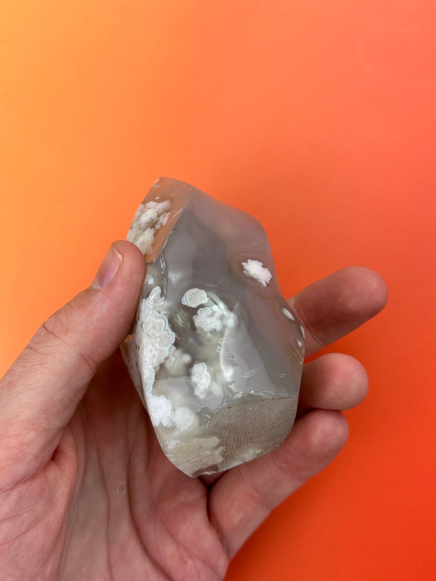 Flower agate - Flame