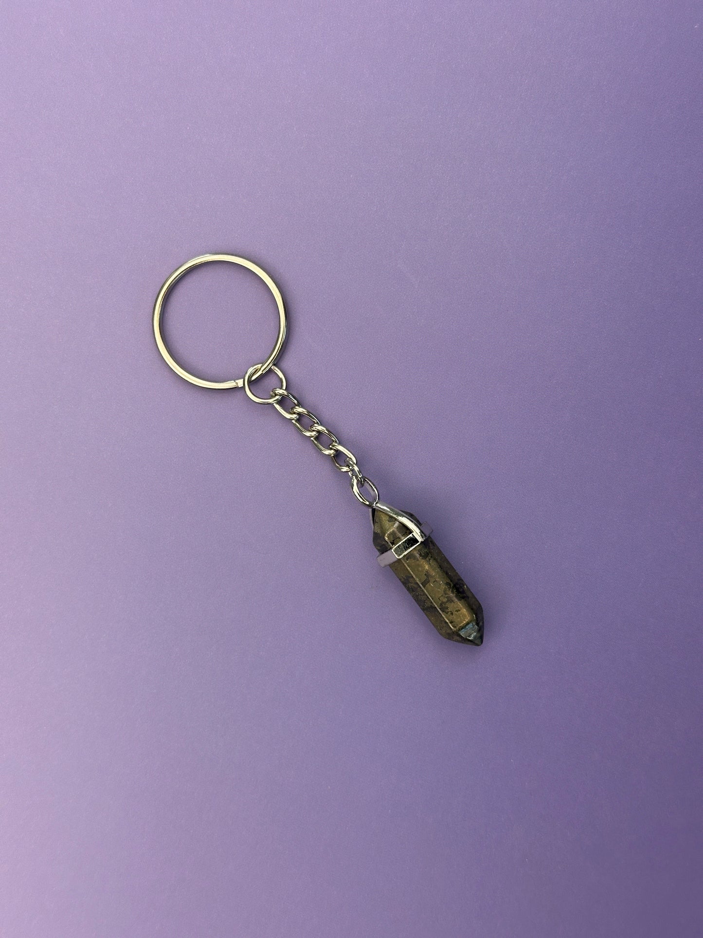 Pyrite - Pendant keyring