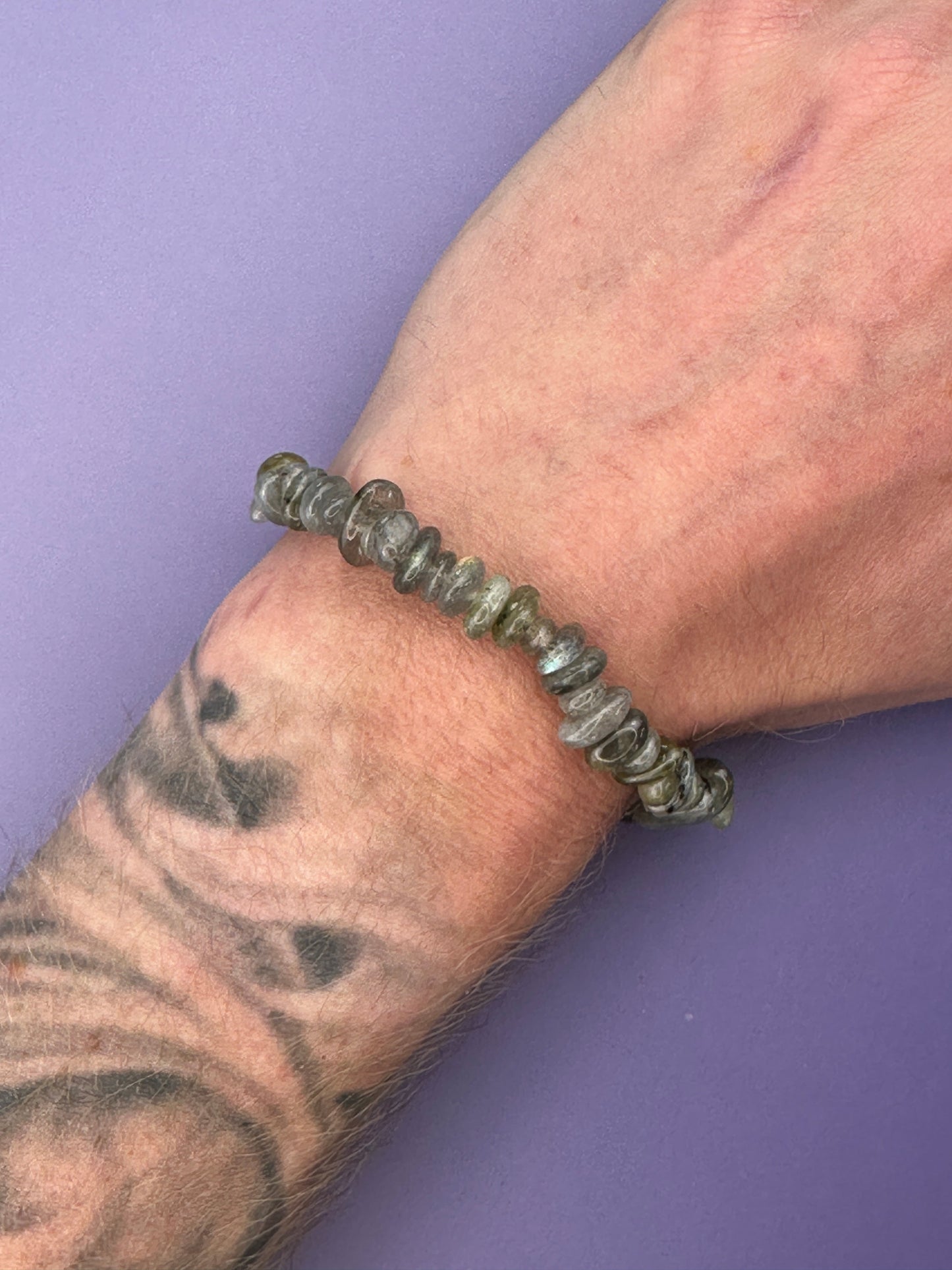 Labradorite - Crystal chip bracelet