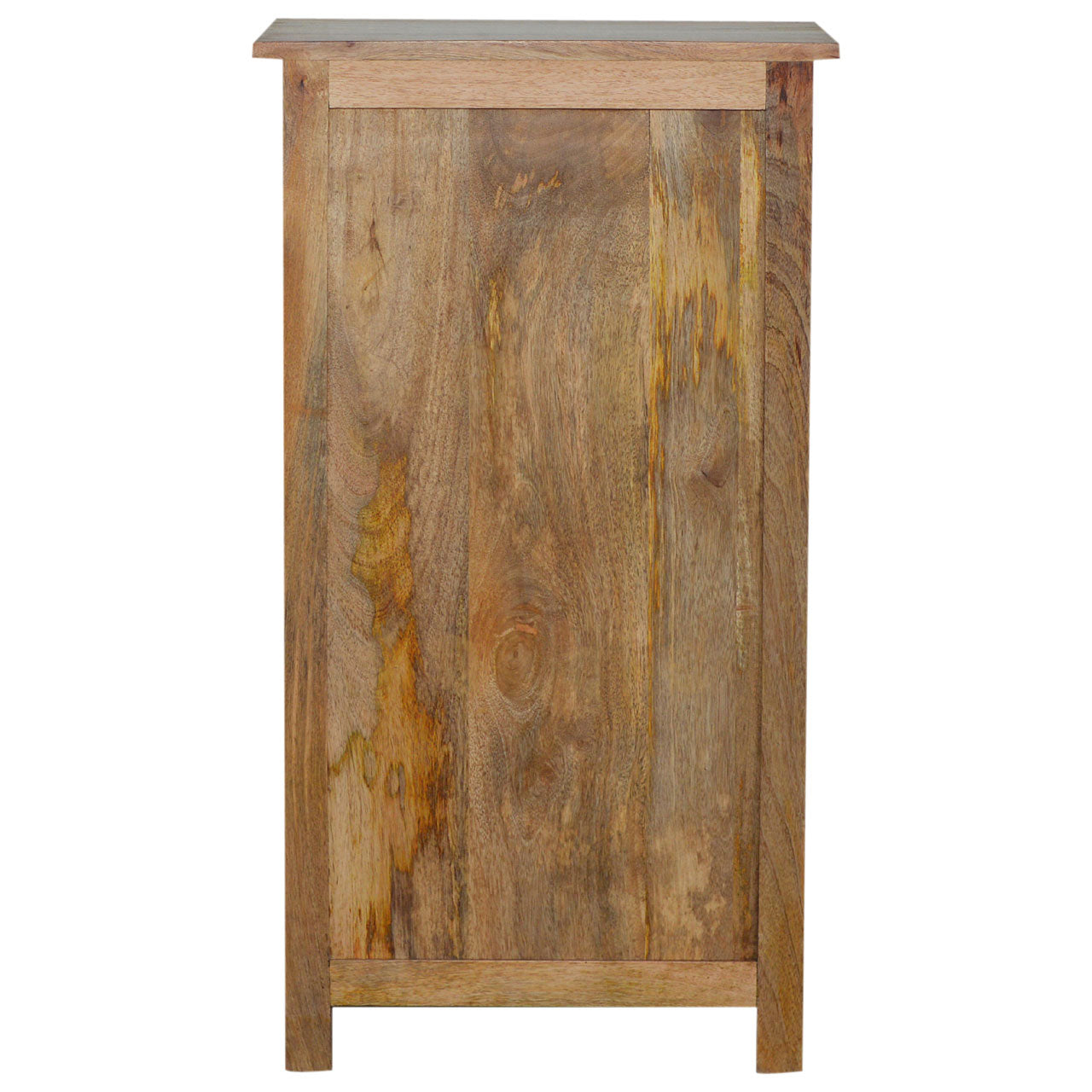 Country Style Mini Bookcase Chest of Drawers | Oak-Ish Mango Wood