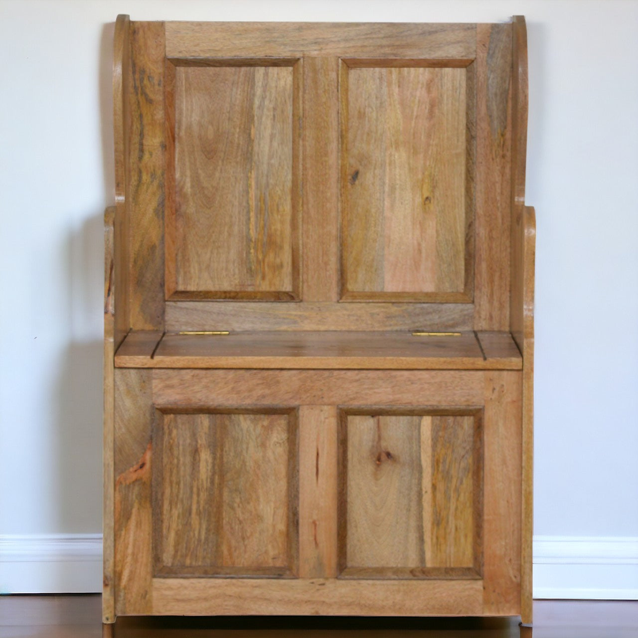 Small Monks Storage Bench | Hidden Storage