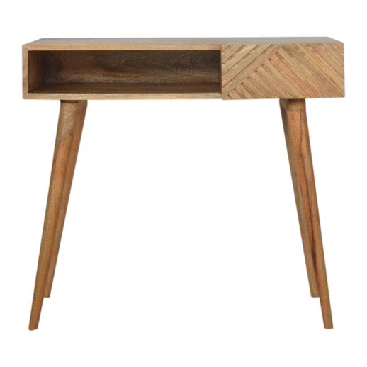 Lille Writing Desk | Oak Solid Mango Wood