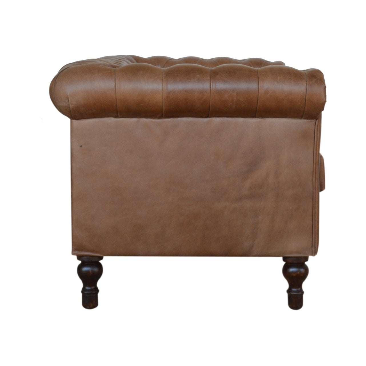Buffalo Leather Chesterfield Chest of Drawers