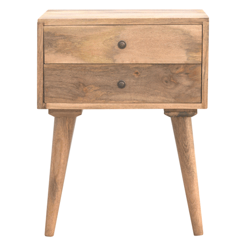 Modern Solid Wood Bedside Table