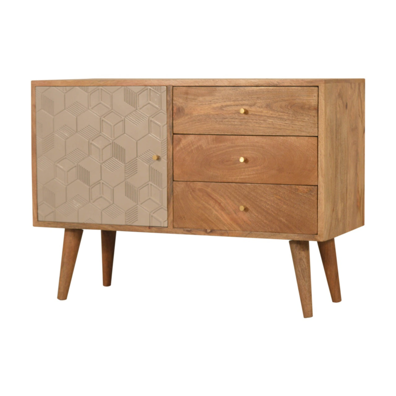 Acadia Sideboard Chest of Drawers | Hand-Carved