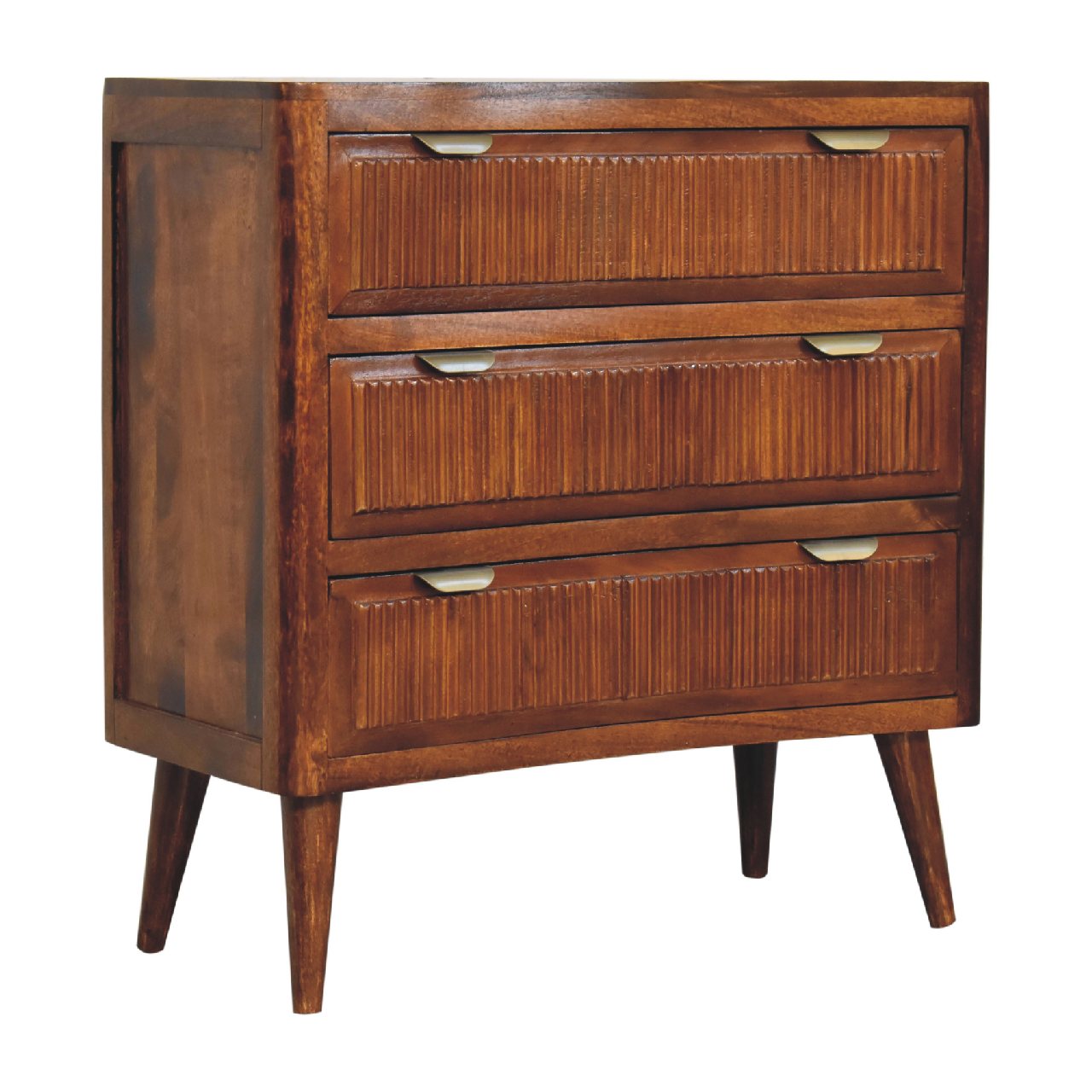 Capri Chest of Drawers | Chestnut Mango Wood
