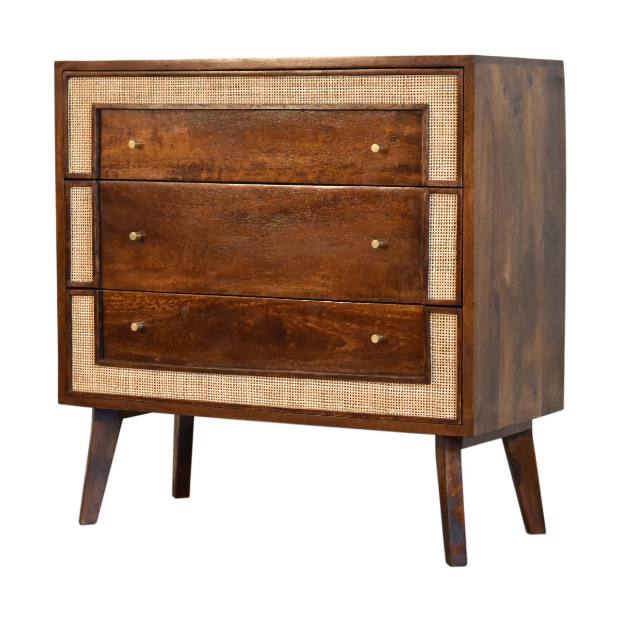 Close-knit Chestnut Chest of Drawers