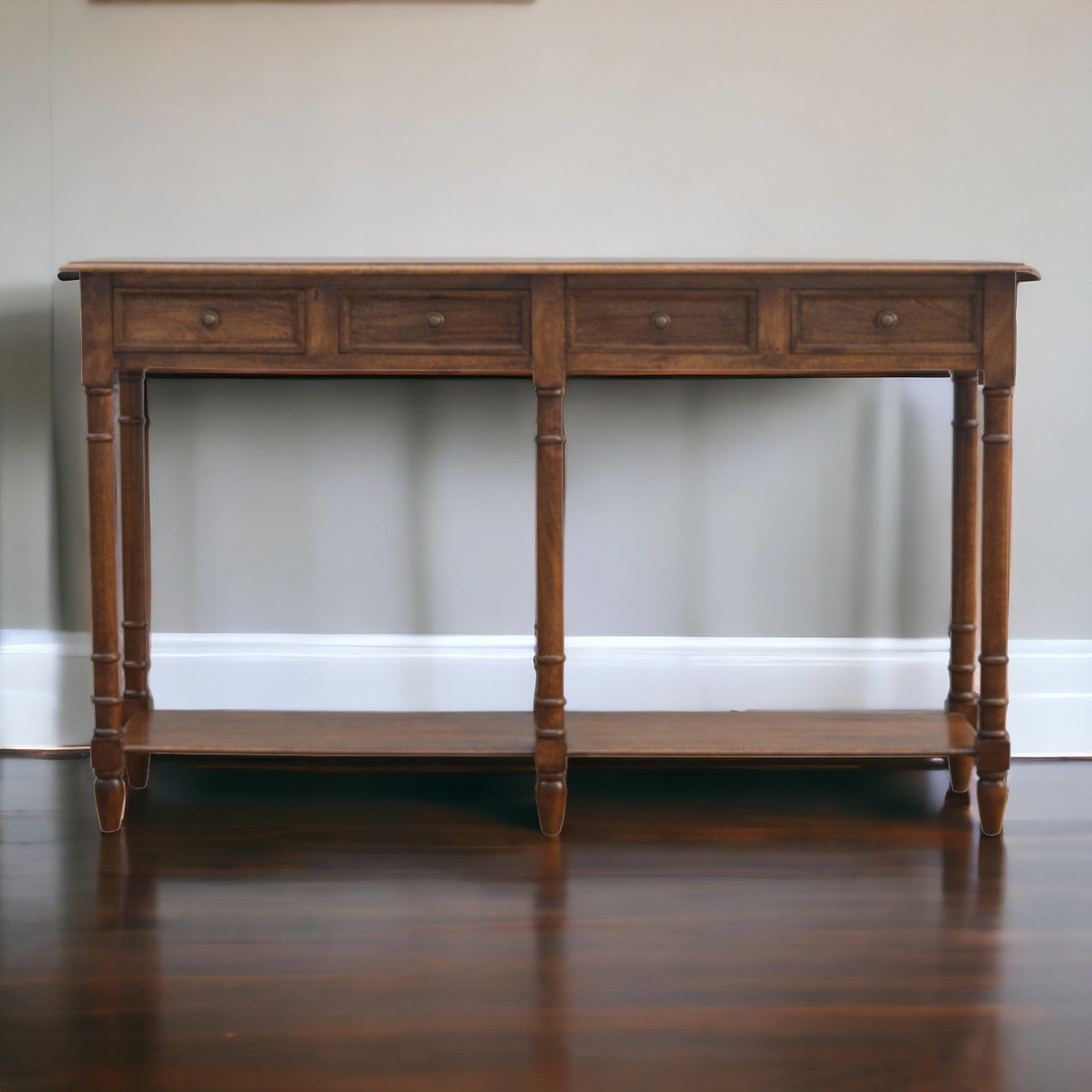 4-Drawer Hallway Console Table
