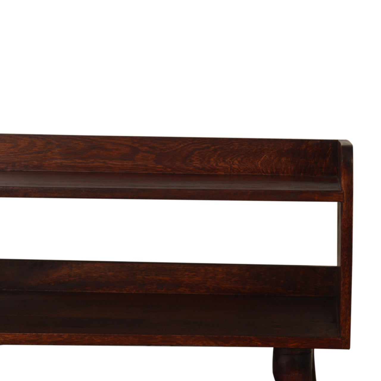 Cherry Nordic Storage Bench | Hidden Storage