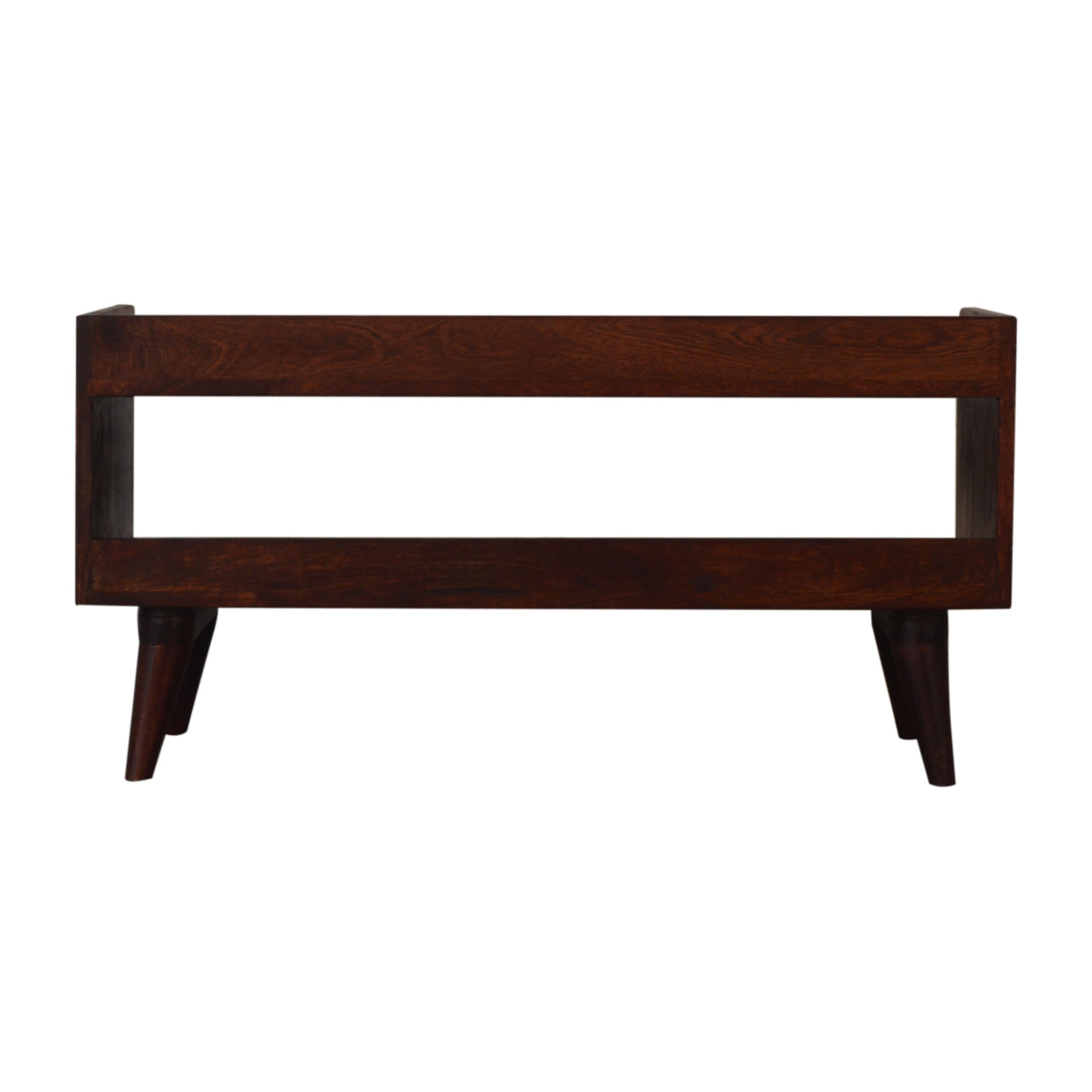 Cherry Nordic Storage Bench | Hidden Storage