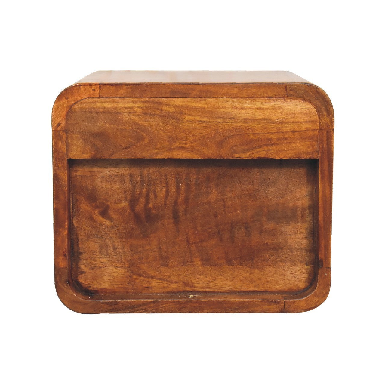 Floating Mini Chestnut Bedside Table | Wall-Mounted